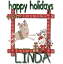 HAPPY HOLIDAYS LINDA