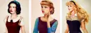 Real life Snow White , Cinderella ,Aurora