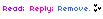 read reply remove