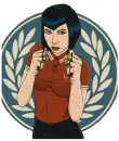 Skinhead girl