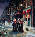 Victorian Christmas Carolers 