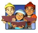 children Christmas Carolers 