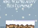 He`s coming