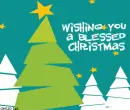 Blessed christmas