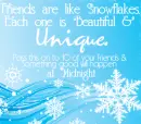 Snowflake friends