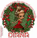 Wishing you a blessed xmas. Diana