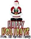 Happy Holidays From: The Martinez Family