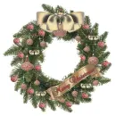 Merry Christmas Wreath