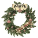 Merry Christmas Wreath