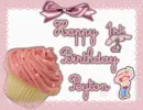 Happy First Birthday Peyton