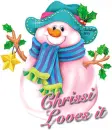 Snowman-Loves it-Chrissi