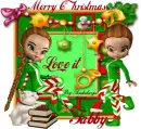 Merry Christmas Love it-Tabby