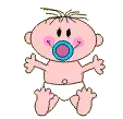 baby sucking on binky