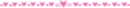 pink hearts divider