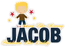 Jacob: smart like mommy, handsome like daddy!