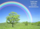 rainbows thunderstorms