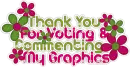 Thank You For Voting & Commenting My Graphics