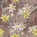Cross And Flowers