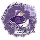 Snowman-Happy Holidays