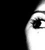 emo girl eye