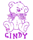 cindy purple bear