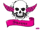 shanna pink skull