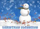Christmas Blessings-Snowman
