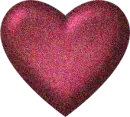 Glitter heart