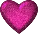 Glitter heart