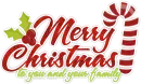 merry christmas to you and your family