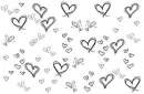 sketch hearts