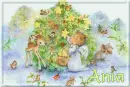 angel baby decorates Christmas tree - Ania