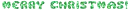 Merry Xmas Green