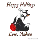 Happy Holidays Pussyfoot - Andrea