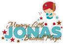 Jonas: mommy's little baseball player!