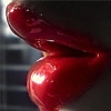 Very red lips