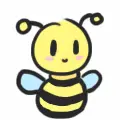 Floating Bumble Bee