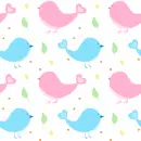 pink,blue,birds