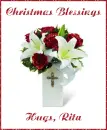 Christmas Blessings - Hugs, Rita