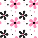 pink,black,white,flowers