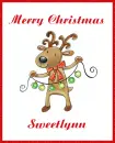 Reindeer Decorates for Christmas - Sweetlynn