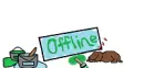 Offline dog paint