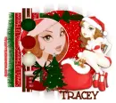 Santa's Lil Helper-Tracey