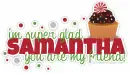 Samantha: im super glad you are my friend!
