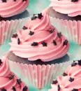 pink cupcake