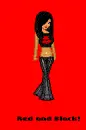 Red and Black Doll! (Read Description!)