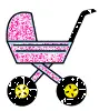 baby girl pram
