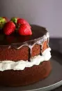 Chocolate Strawberry Cake