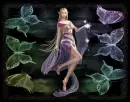 Rainbow Butterfly W/ Elf