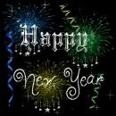 Happy New year tile background